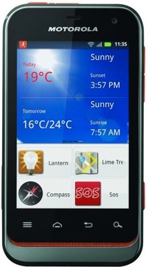 Motorola XT320 Defy Mini Black Orange